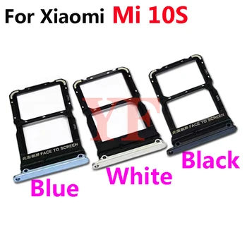  Лоток для SIM-карты для Xiaomi Mi 10S, слот для лотка для SIM-карты, гнездо адаптера