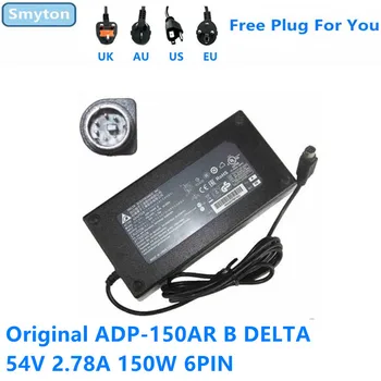  Оригинальный адаптер переменного тока Зарядное устройство для DELTA 54V 2.78A 150W 6pin ADP-150AR B Блок питания
