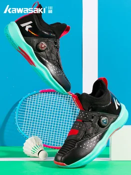  Обувь для бадминтона Kawasaki Для мужчин и женщин, дышащие высокоэластичные нескользящие спортивные кроссовки 2021, суперлегкие