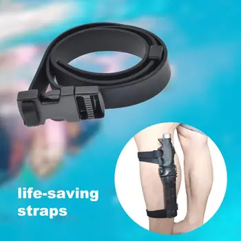  Высококачественная резинка для дайвинга Многоразового использования Регулируемые Легкие Быстроразъемные резиновые Ремни для ножей для подводного плавания